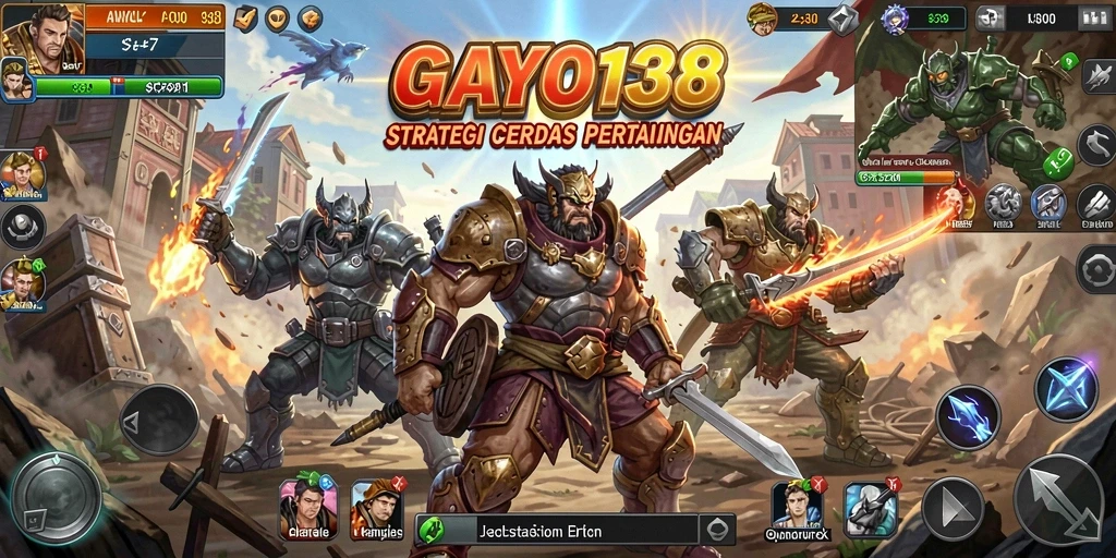 Menampilkan gameplay seru GAYO138 yang penuh strategi.