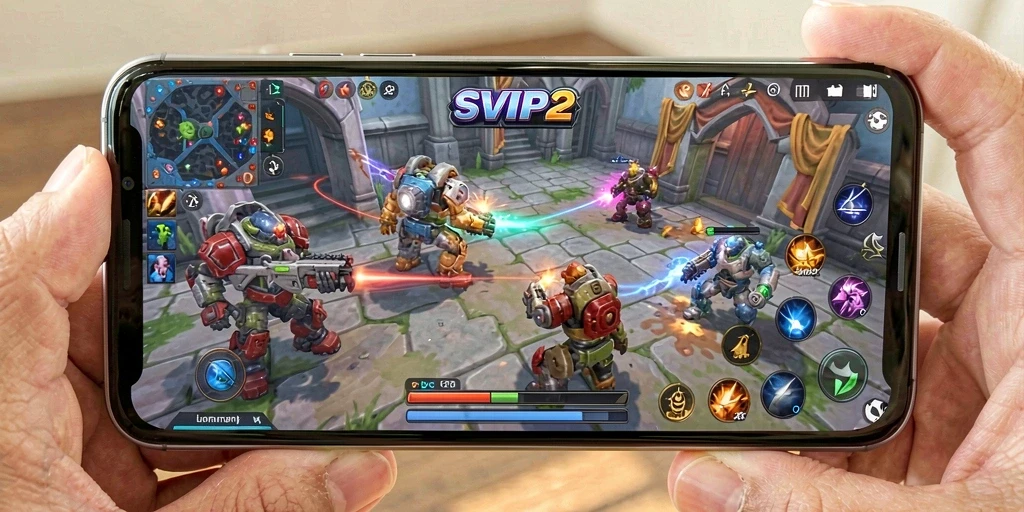 Tangkapan layar gameplay SVIP2 yang menunjukkan strategi mendebarkan.