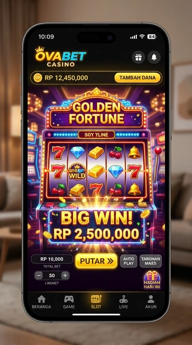 Process unduh aplikasi yang cepat di ovabet.